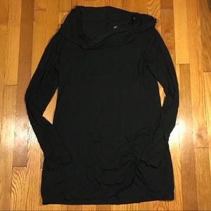 Gaiam Medium Black Relaxed Long Sleeve Hoodie